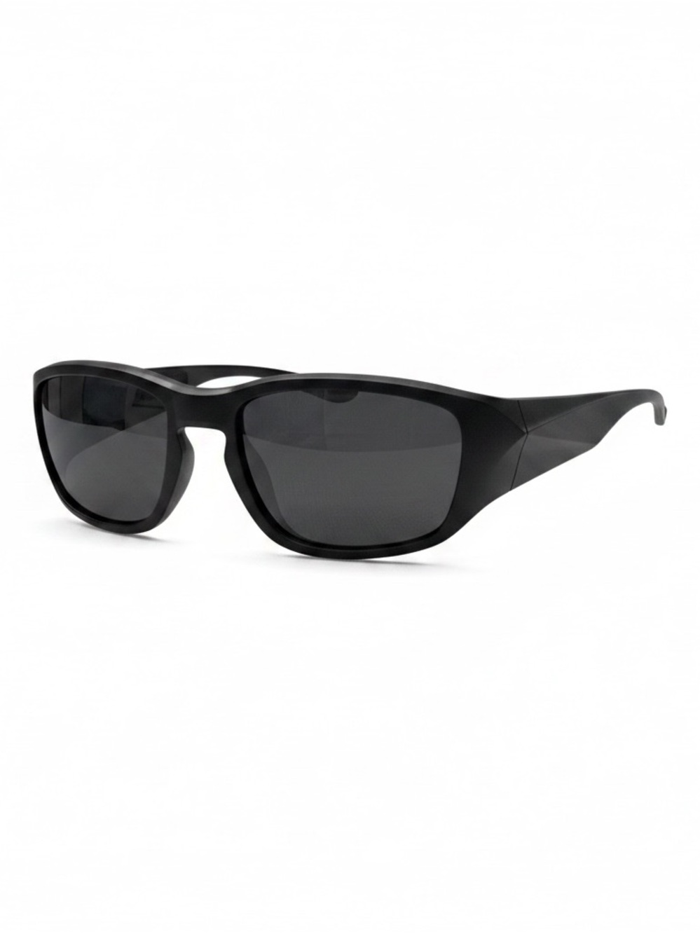 Oakley Men’s Sporty Black Full-Frame Sunglasses